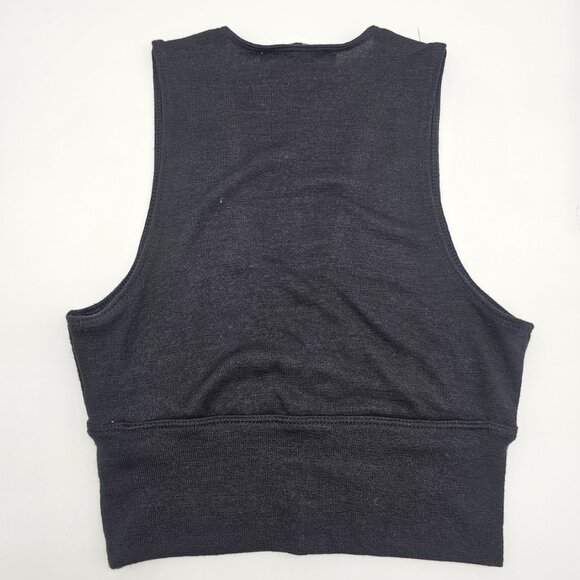 Aritzia Wilfred Free Valeria Deep V-Neck Top XS, Black - Picture 7 of 11